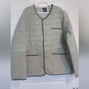 Original Use Women's Quilted Puffer Jacket - Light Sage Green